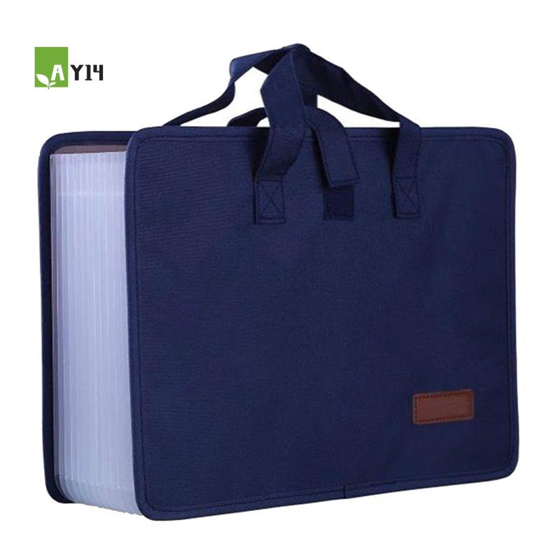 Expandable Accordion File Folder 13 Pockets - AY14 -13 Cepli Genişletilebilir Dosya Klasörü