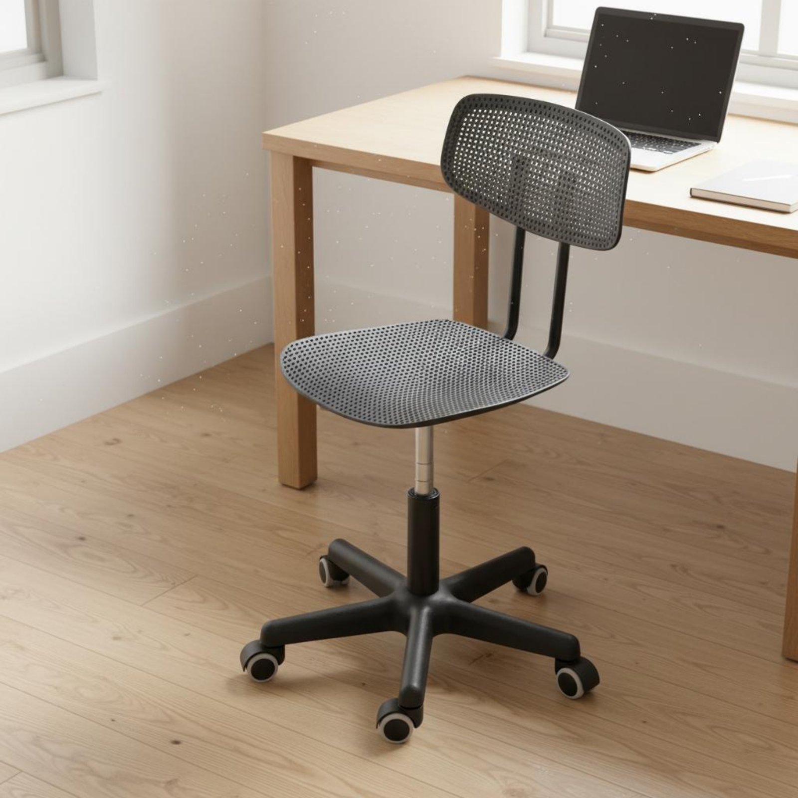 Office Furniture - Ayarlanabilir Tekerlekli Çalışma Koltuğu Nefes Alabilen