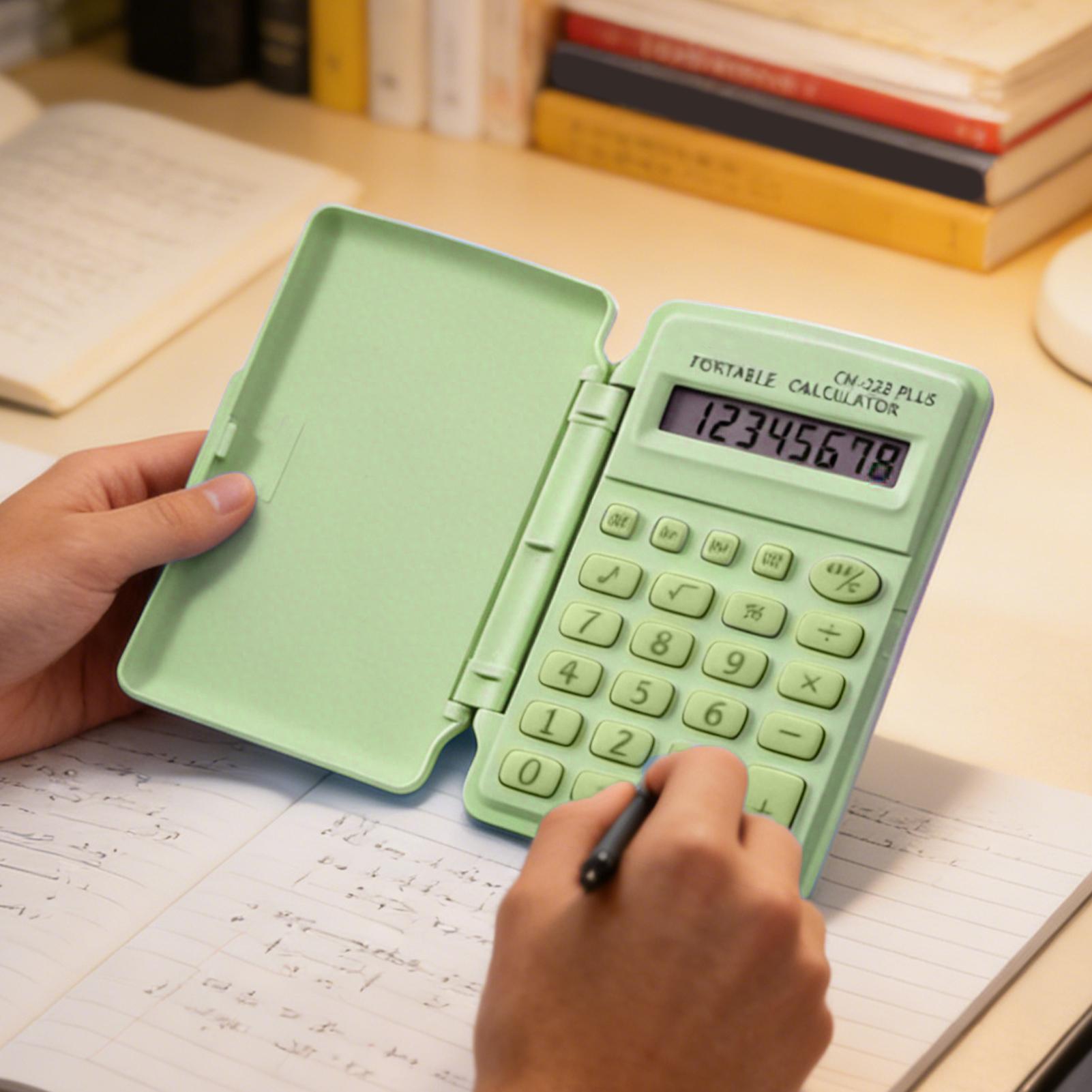Scientific Calculator For Secondary School - LCD Not Defterli Bilimsel Hesap Makinesi