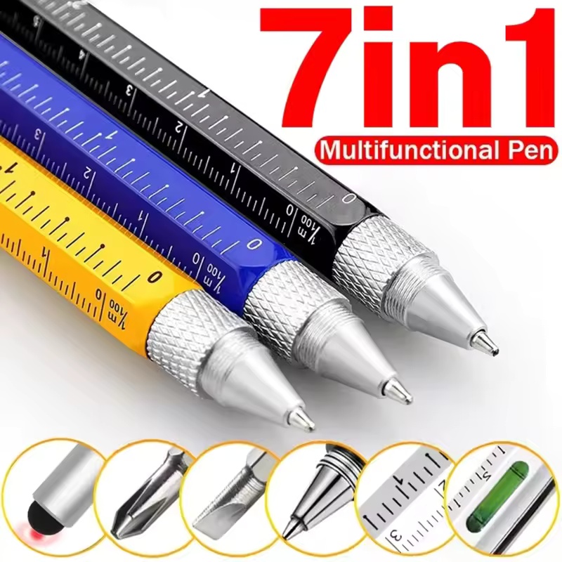 Writing Tools - 7'si 1 arada Çok Fonksiyonlu Kalem
