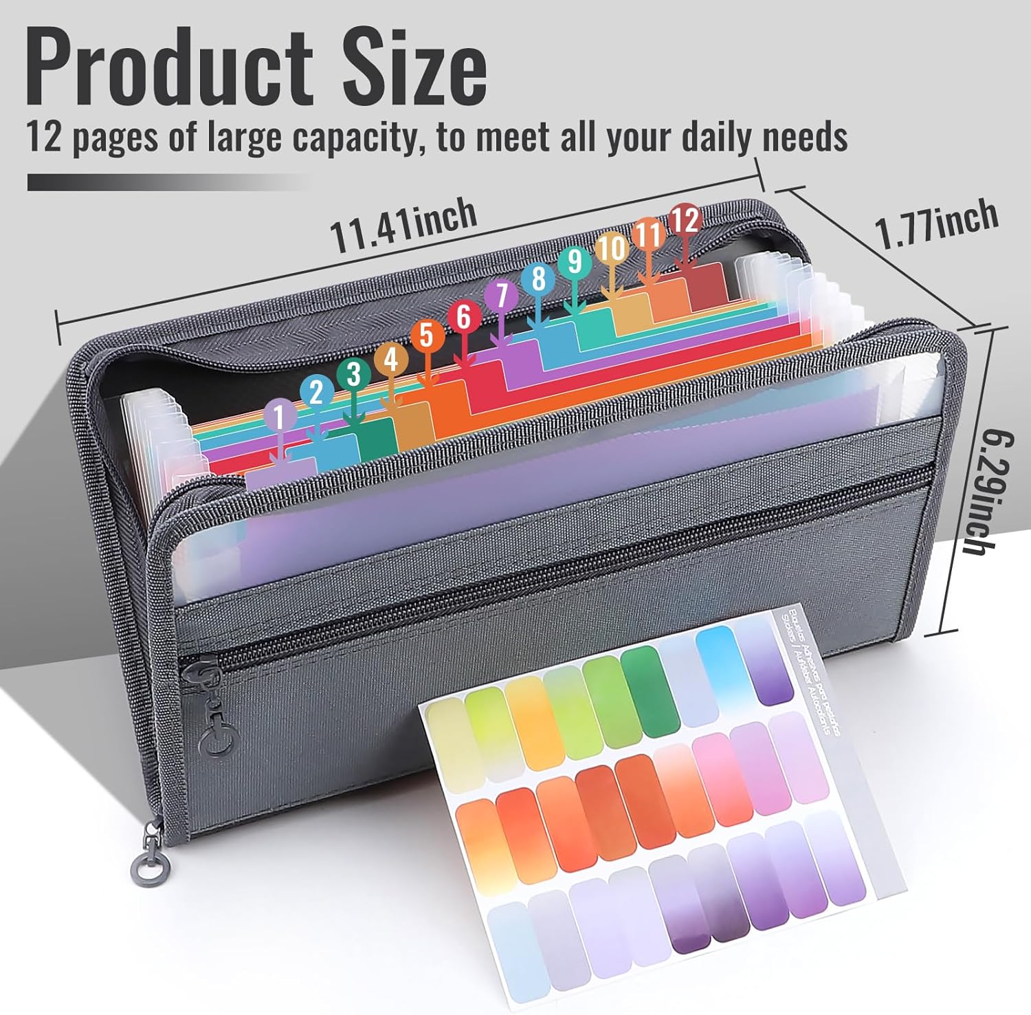 Küçük Akordeon A6 Dosya Düzenl - Expandable Accordion File Folder 13 Pockets incelemesi ve fiyatı