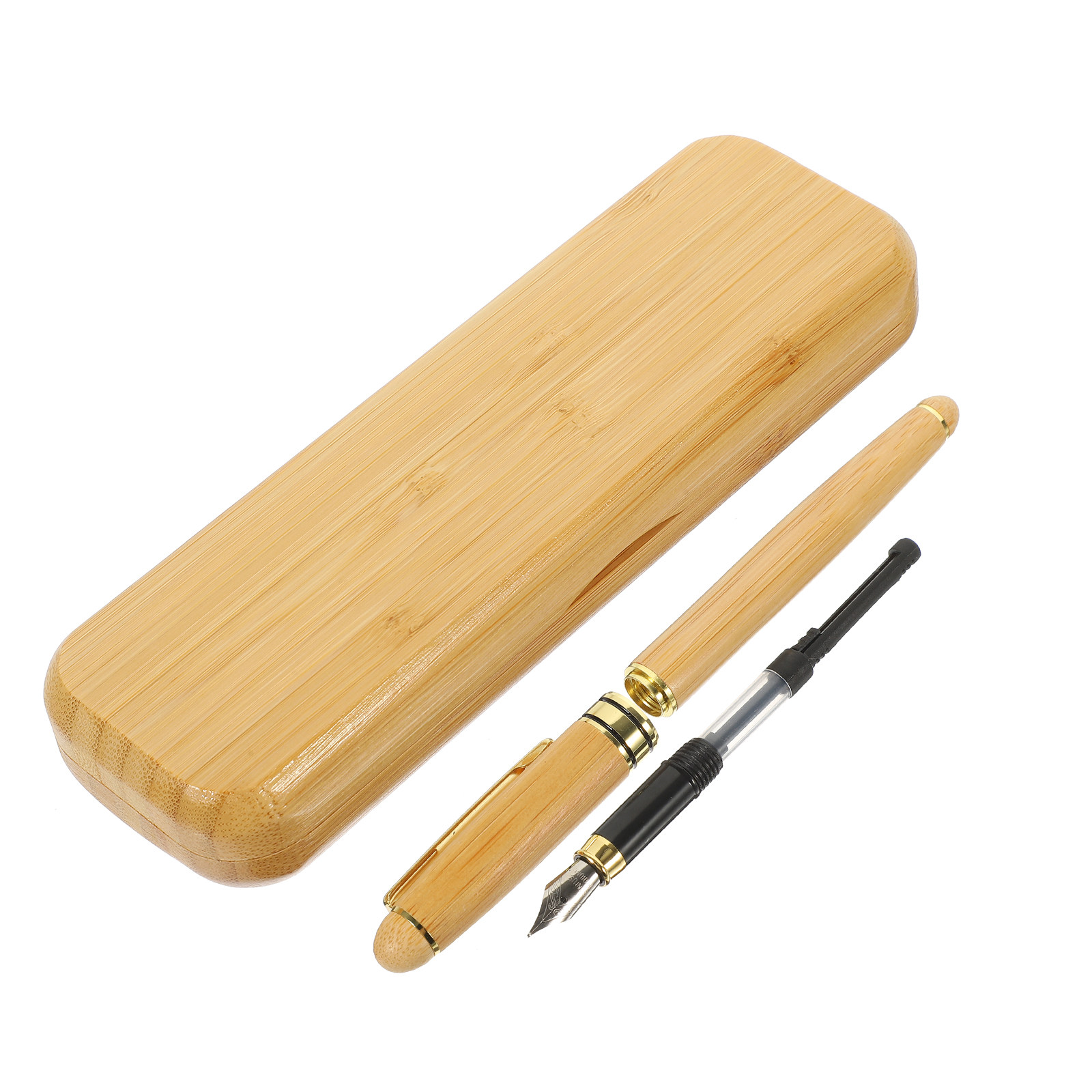 1 Set Bambu Ahşap Dolma Kalem  - Writing Tools incelemesi ve fiyatı