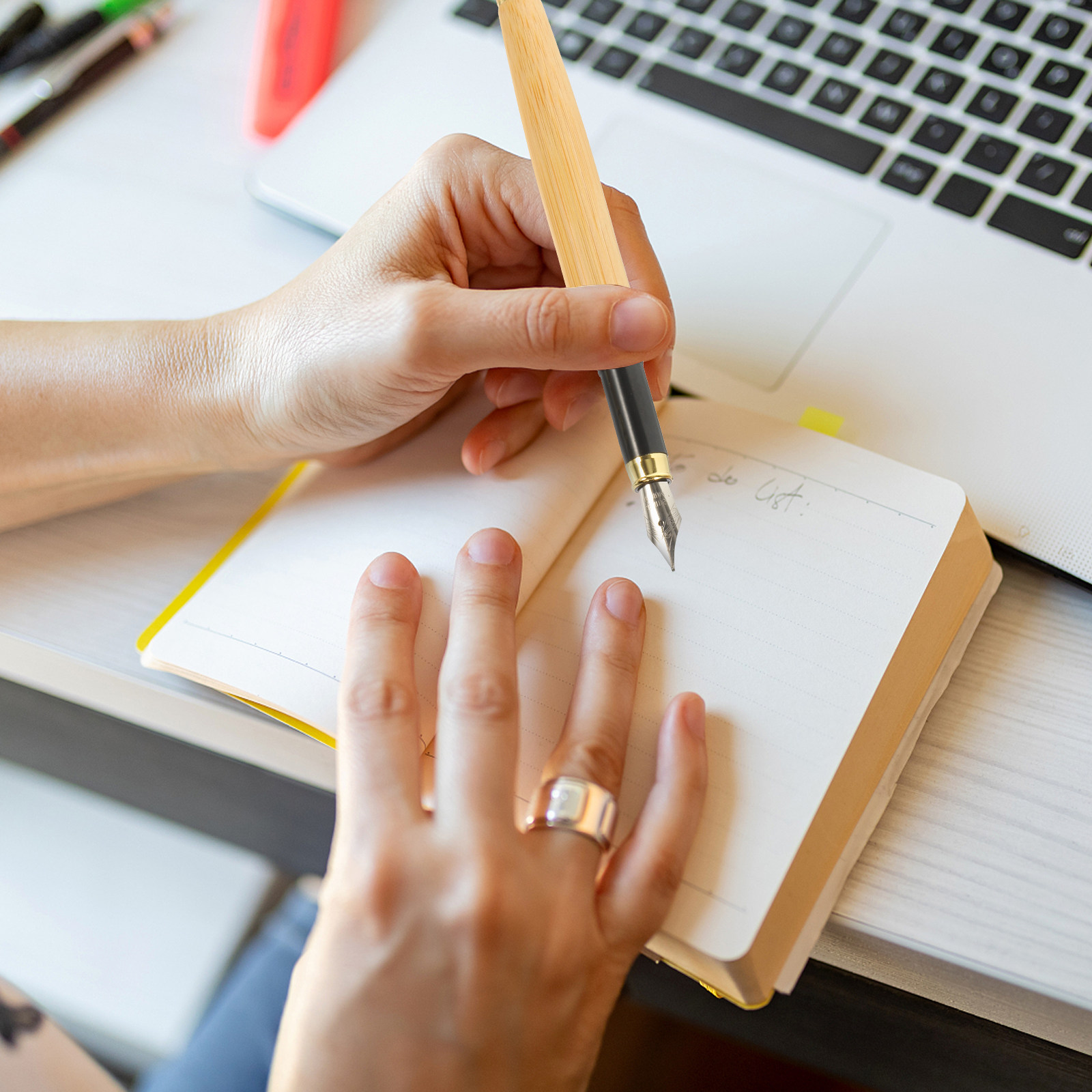 1 Set Bambu Ahşap Dolma Kalem  - Writing Tools incelemesi ve fiyatı