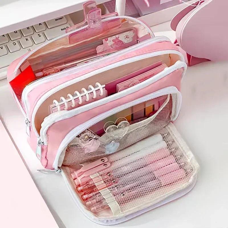 Taşınabilir Büyük Kapasiteli E - Aesthetic Large Pencil Case Pouch incelemesi ve fiyatı