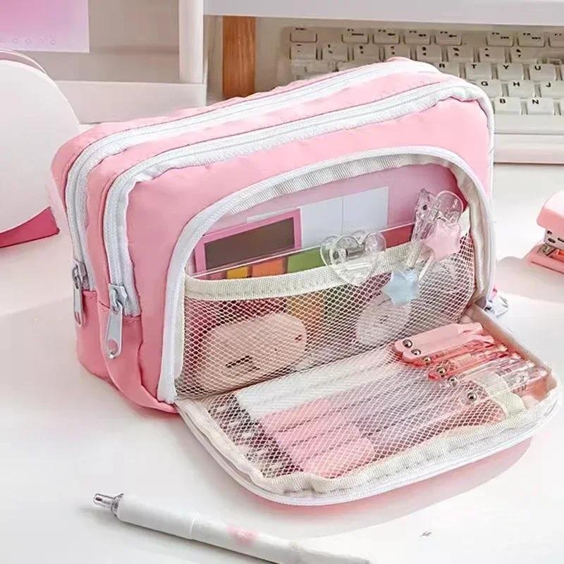 Taşınabilir Büyük Kapasiteli E - Aesthetic Large Pencil Case Pouch incelemesi ve fiyatı