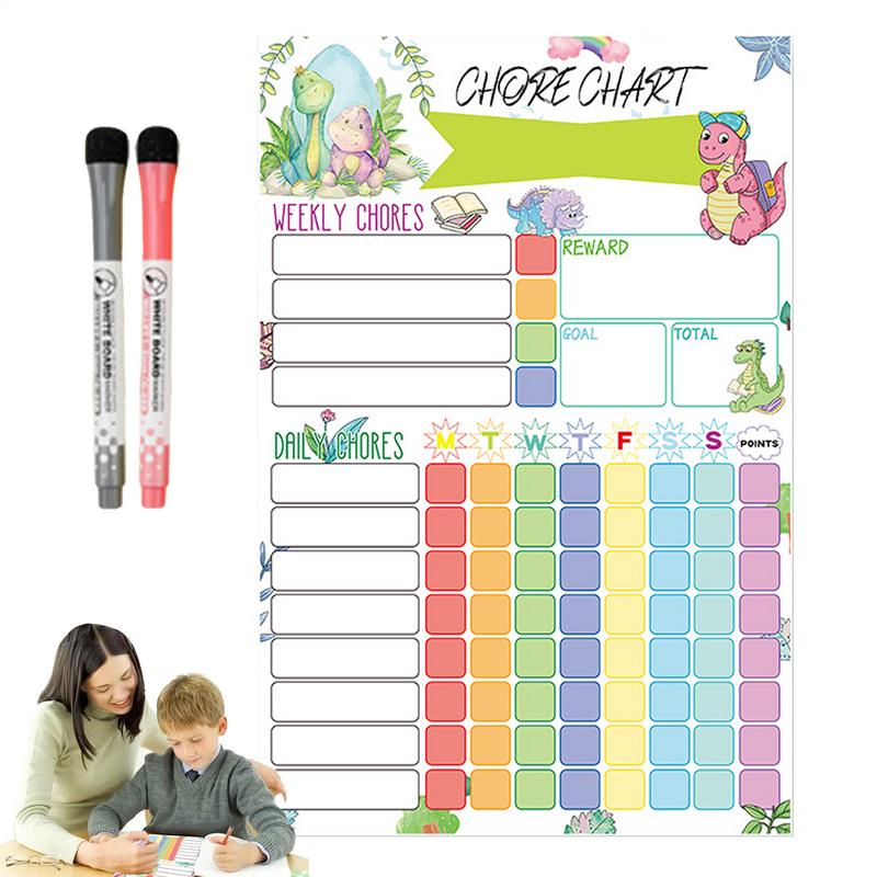 Manyetik Görev Tablosu Çocukla - Kids Magnetic Reward Chart Board incelemesi ve fiyatı