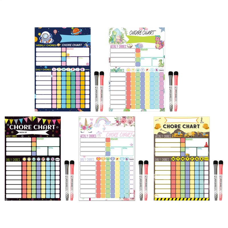 Manyetik Görev Tablosu Çocukla - Kids Magnetic Reward Chart Board incelemesi ve fiyatı