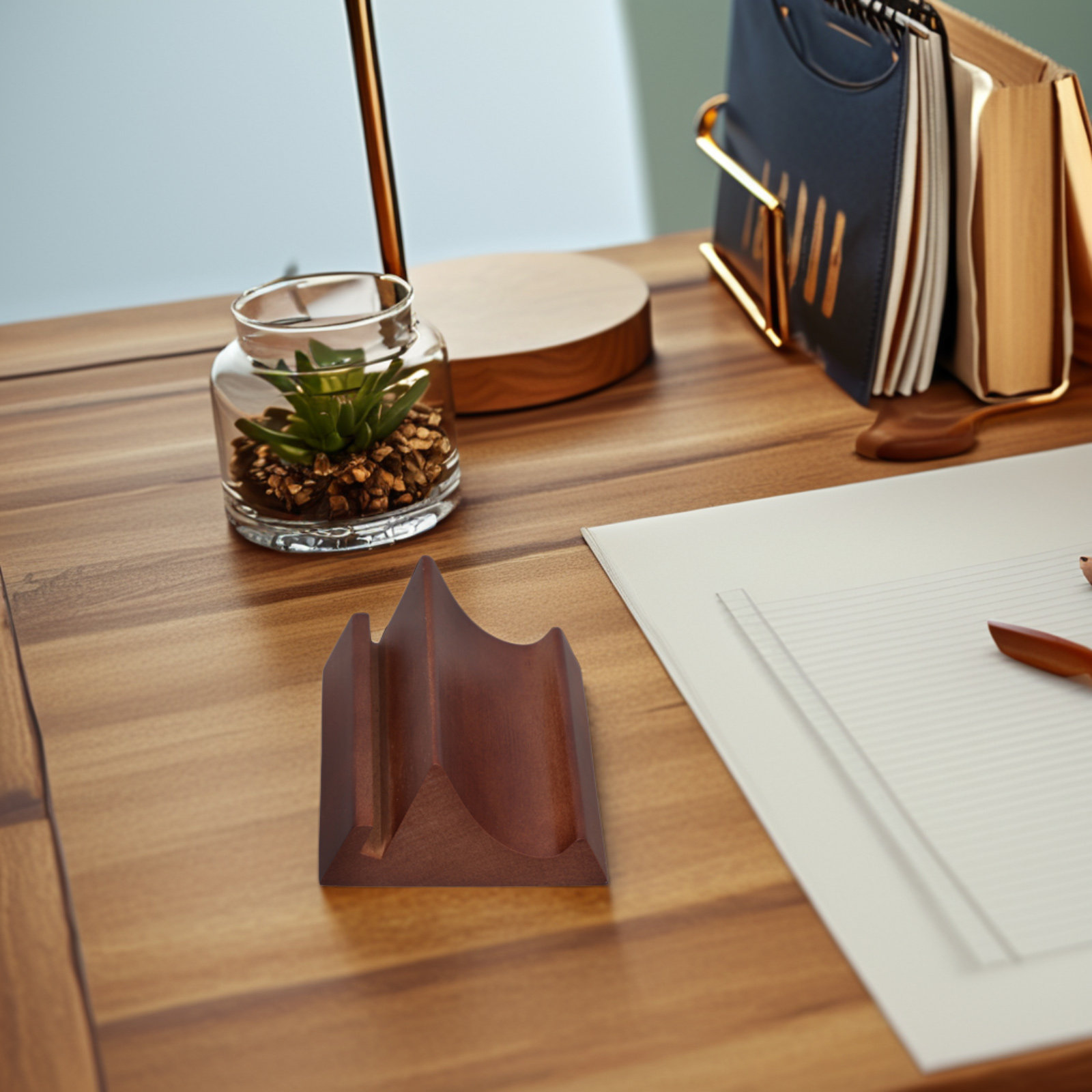 Ahşap Çift Bölmeli Telefon ve  - Desk Accessories incelemesi ve fiyatı