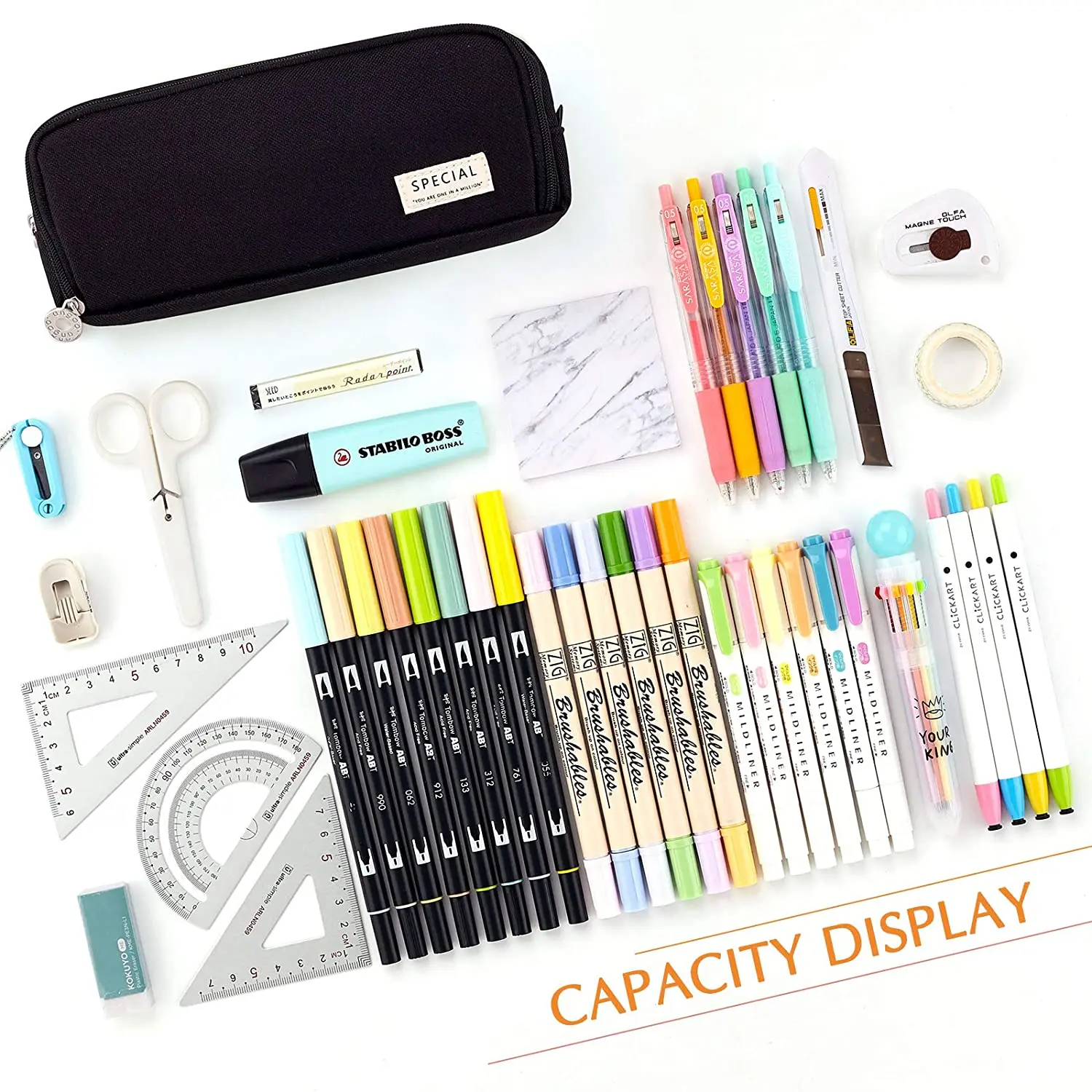 Kalem Kutusu Büyük Kapasiteli  - Aesthetic Large Pencil Case Pouch incelemesi ve fiyatı