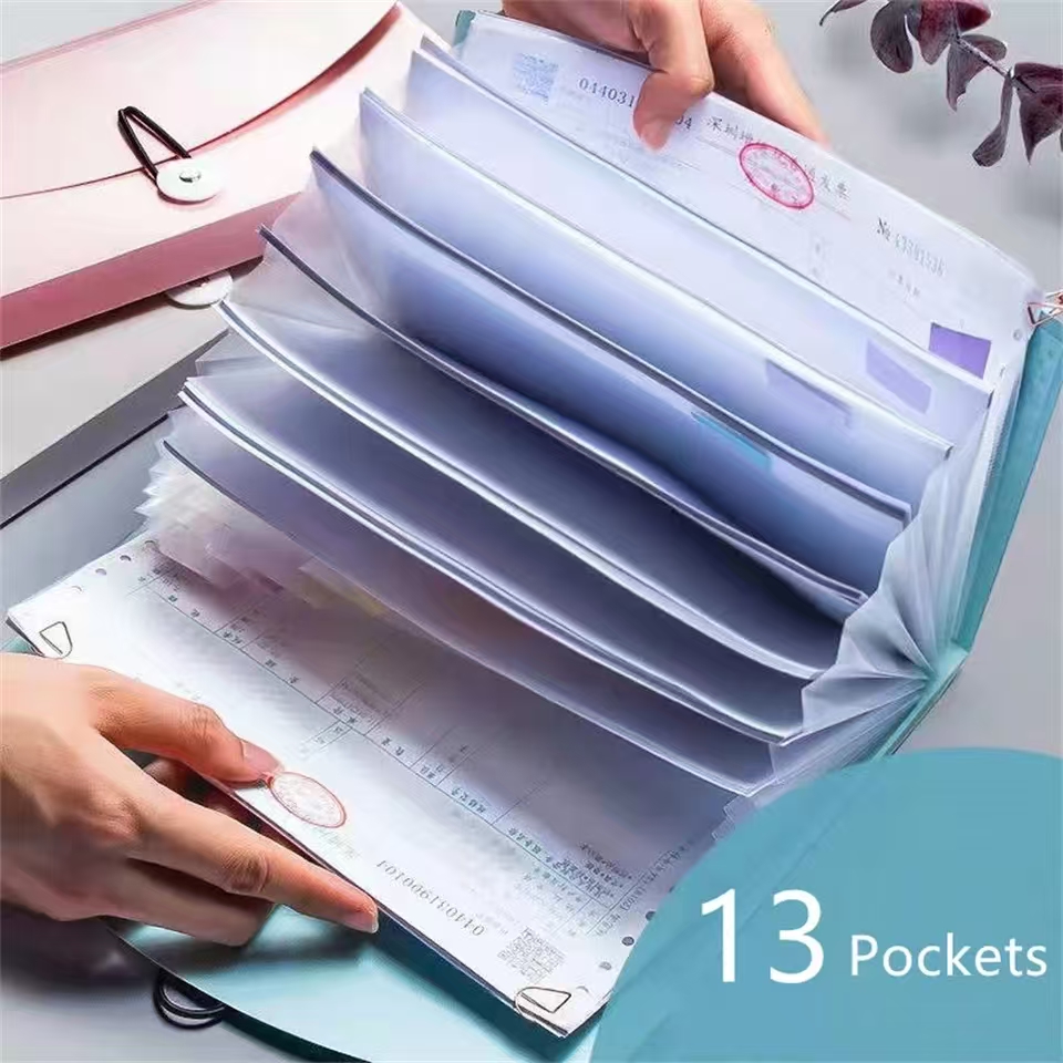 13 Cepli Genişletilebilir Dosy - Expandable Accordion File Folder 13 Pockets incelemesi ve fiyatı